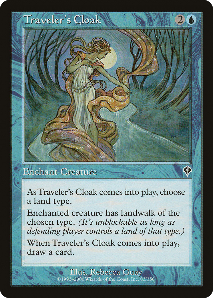 Traveler's Cloak (INV-083) - Invasion Foil