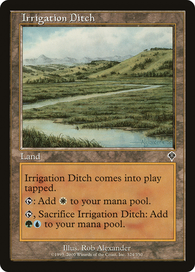 Irrigation Ditch (INV-324) - Invasion