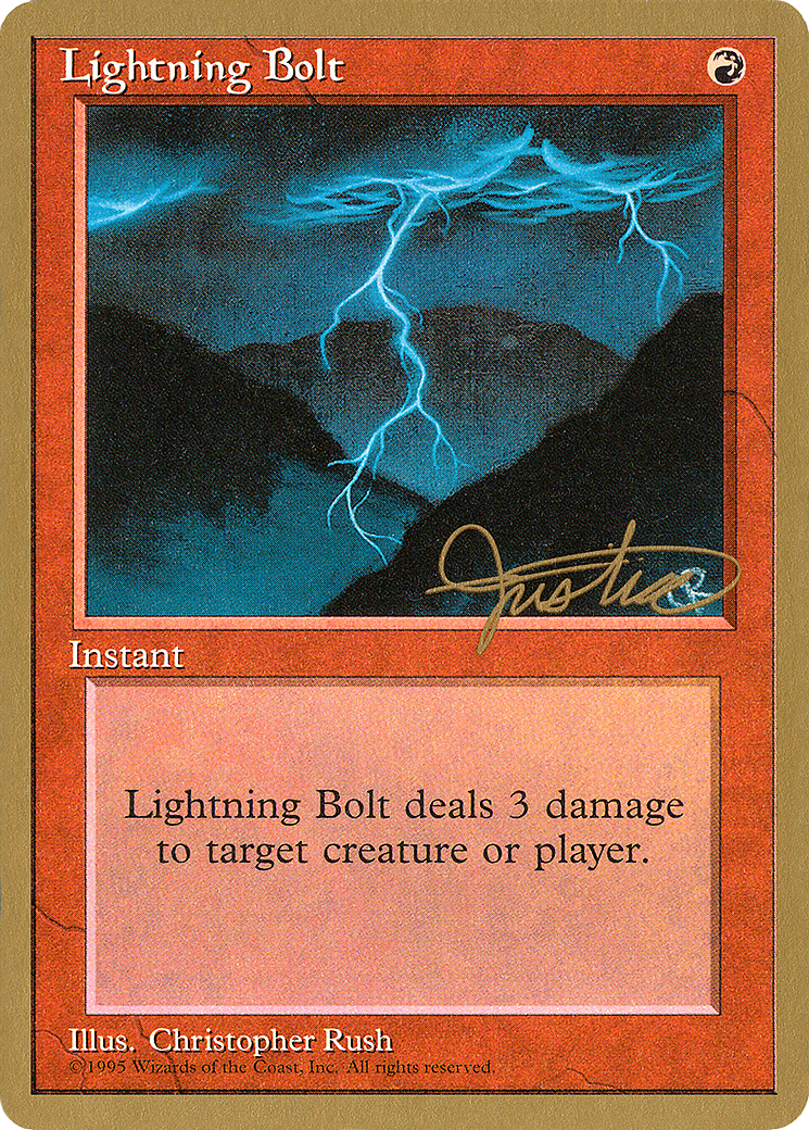 Lightning Bolt (WCD-MJ208) - Pro Tour Collector Set
