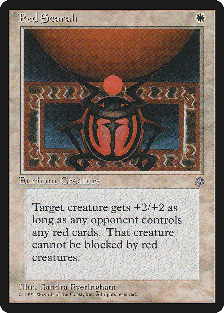 Red Scarab (ICE-49) - Ice Age