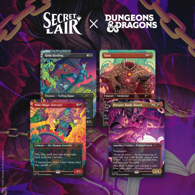Magic the Gathering - Secret Lair x Dungeons & Dragons - Shadows Over Baldur’s Gate - Non-Foil
