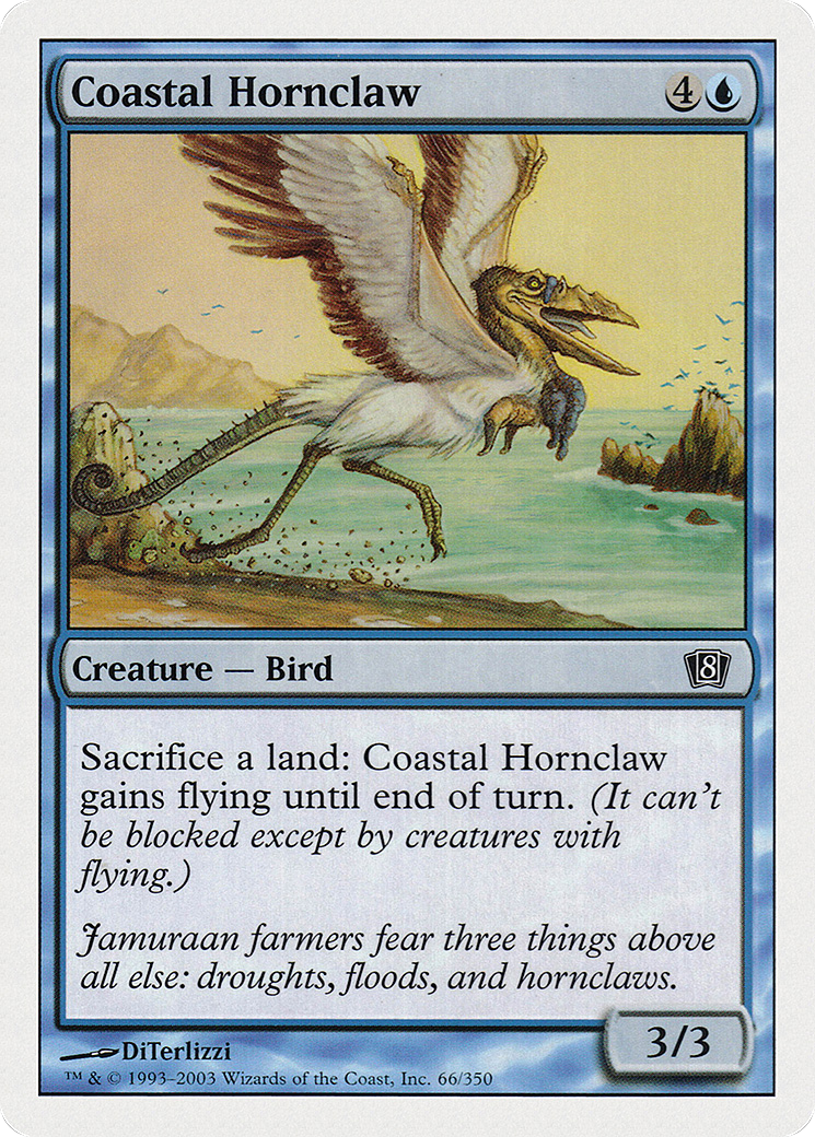 Coastal Hornclaw (8ED-066) - 8th Edition