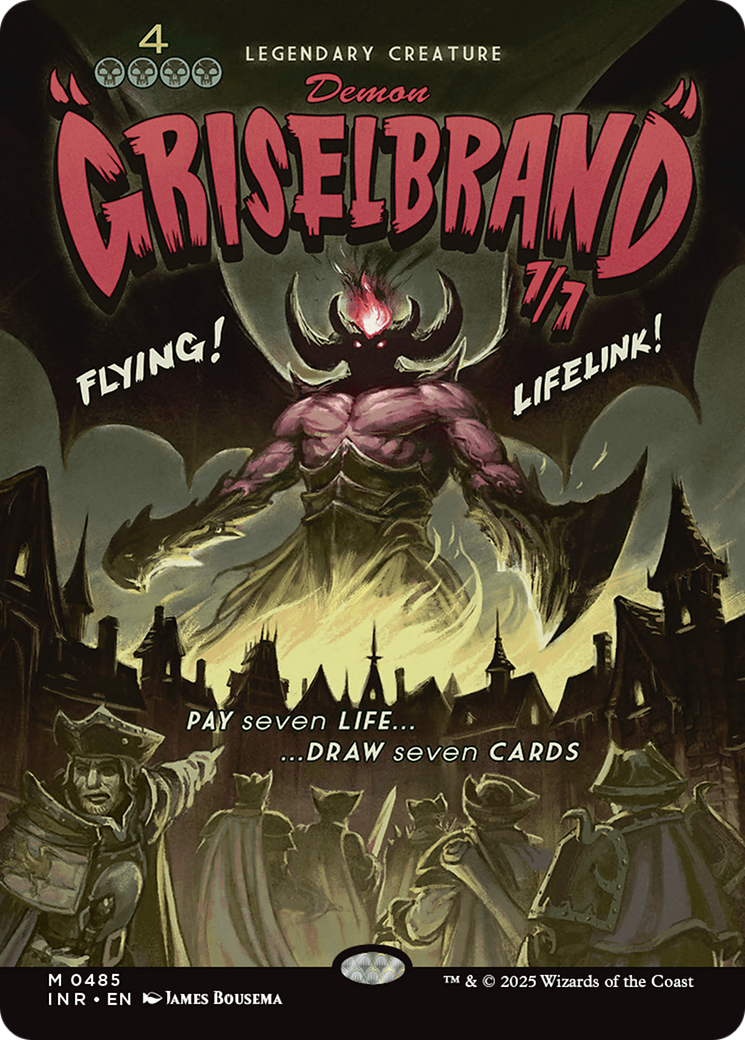 Griselbrand (INR-485) - Innistrad Remastered: (Showcase) (Borderless) Foil