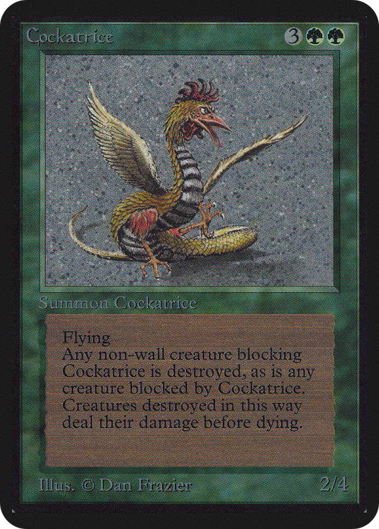 Cockatrice (LEA-189) - Limited Edition Alpha