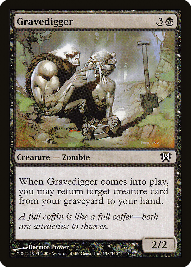 Gravedigger (8ED-138★) - 8th Edition Foil
