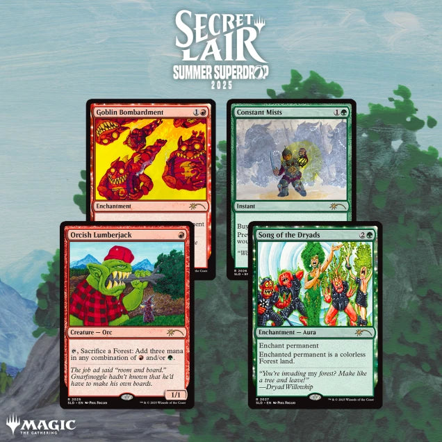 Magic the Gathering - Secret Lair Drop: Summer Superdrop 2025 - Artist Series: Phil Foglio Non-Foil Edition