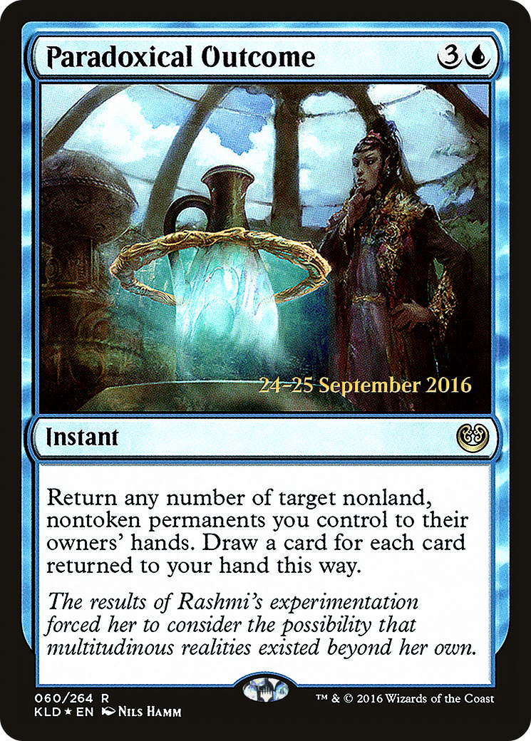 Paradoxical Outcome (PRE-60) - Kaladesh Promos Foil