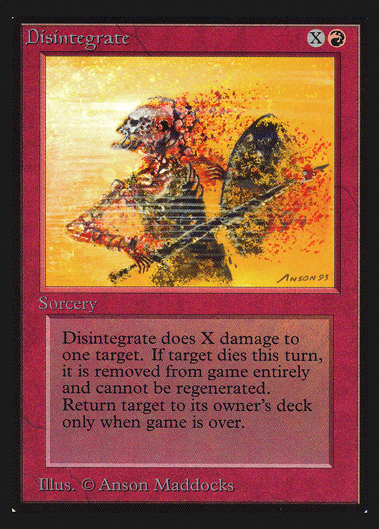 Disintegrate (CE) (CED-141) - Collectors' Edition