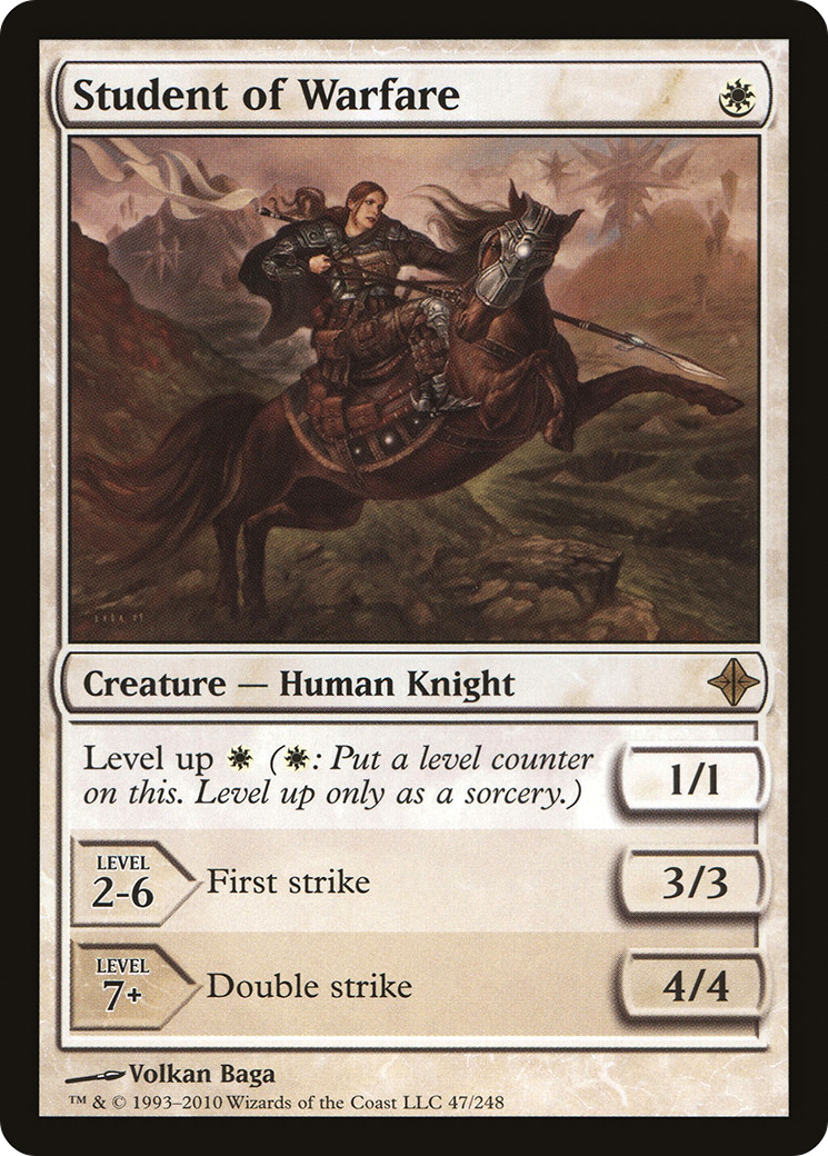 Student of Warfare (ROE-047) - Rise of the Eldrazi Foil