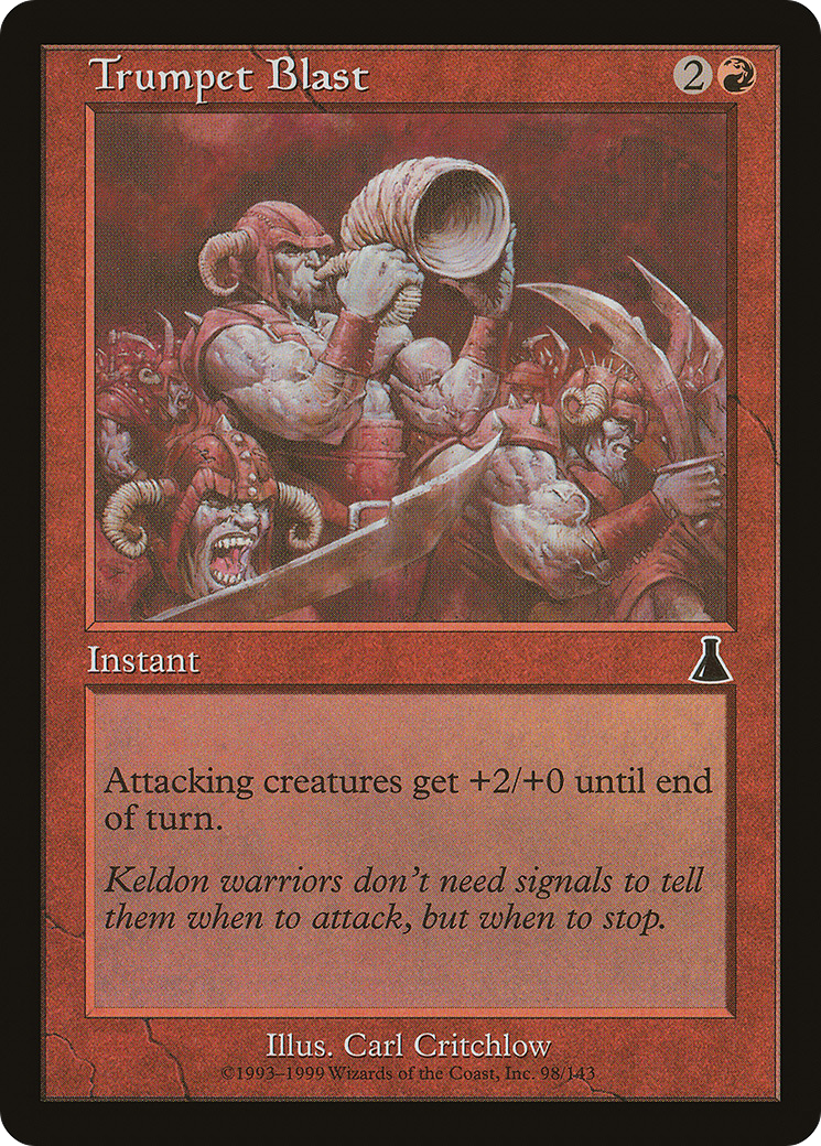 Trumpet Blast (UDS-098) - Urza's Destiny Foil