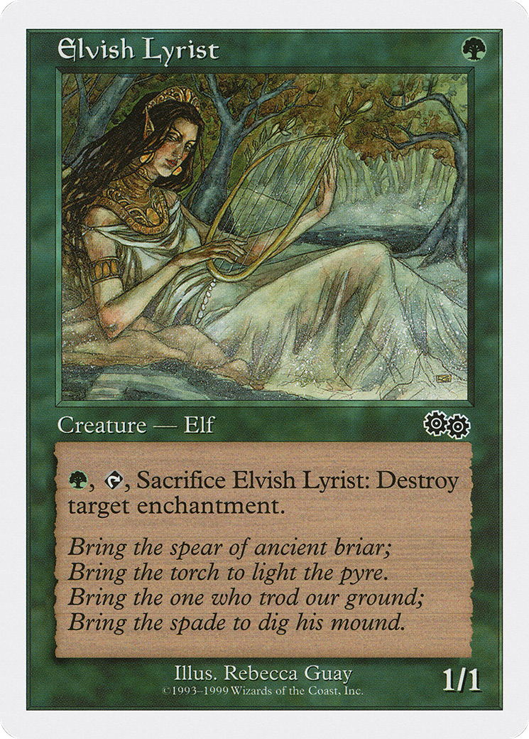 Elvish Lyrist (BRB-23) - Battle Royale Box Set