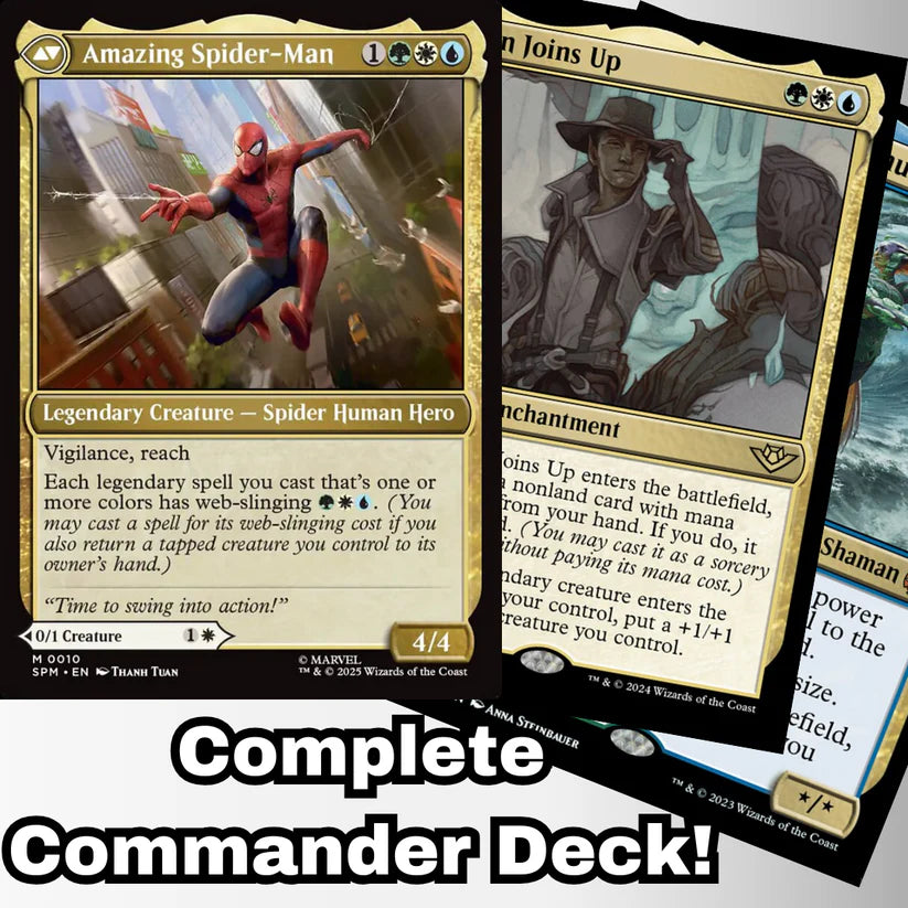 Magic the Gathering - Amazing Spider-Man - Custom Built Commander Deck