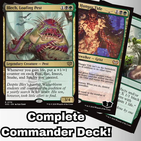 Magic the Gathering - Blech, Loafing Pest - Custom Built Commander Deck