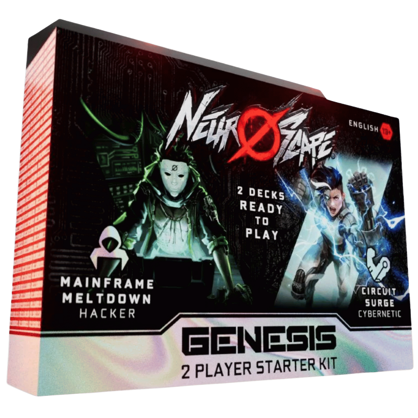 Neuroscape TCG - Genesis - 2-Player Starter Kit (Hacker/Cybernetic) (Kickstarter Edition)