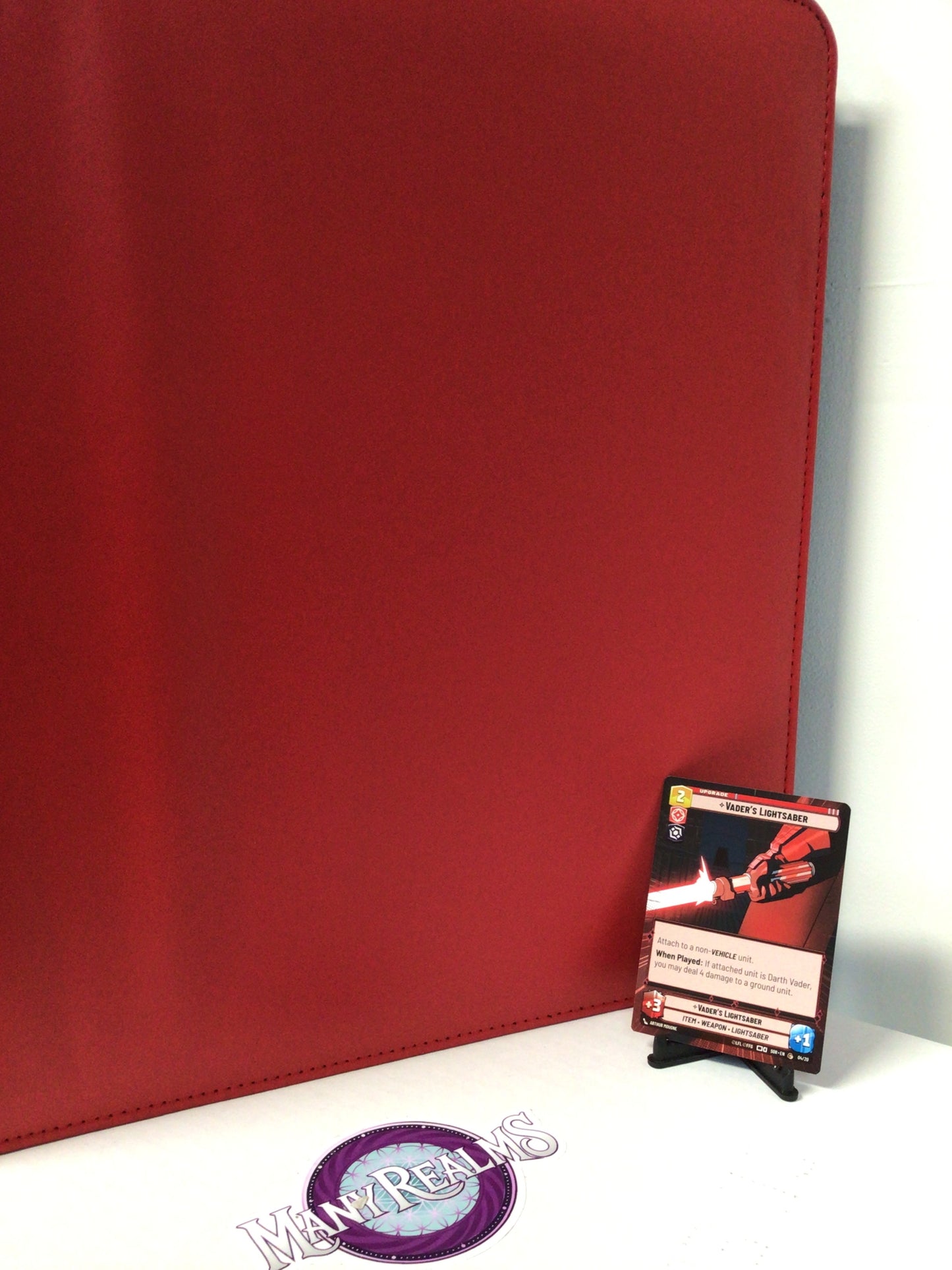 12-Pocket - Red - Zip Binder