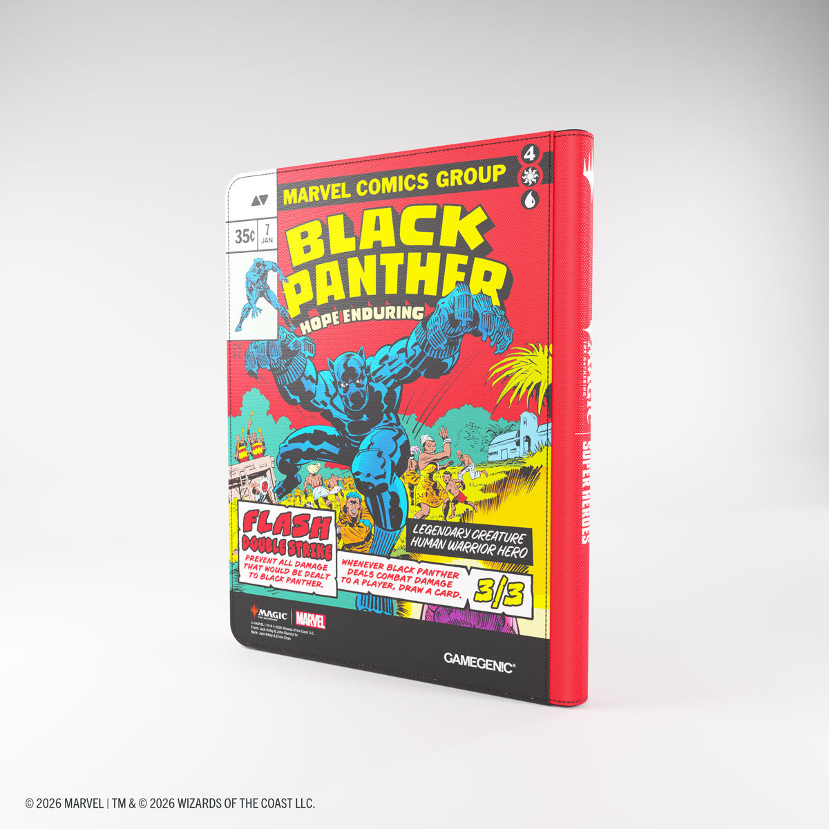 18-Pocket Zip-Up - Marvel Super Heroes - Captain America & Black Panther