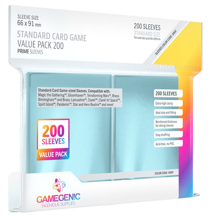Standard Value Pack - Prime Sleeves (200ct)
