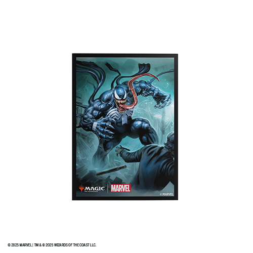 venom card sleeves Gamegenic Premium Art Sleeves Marvel's Spider-Man
