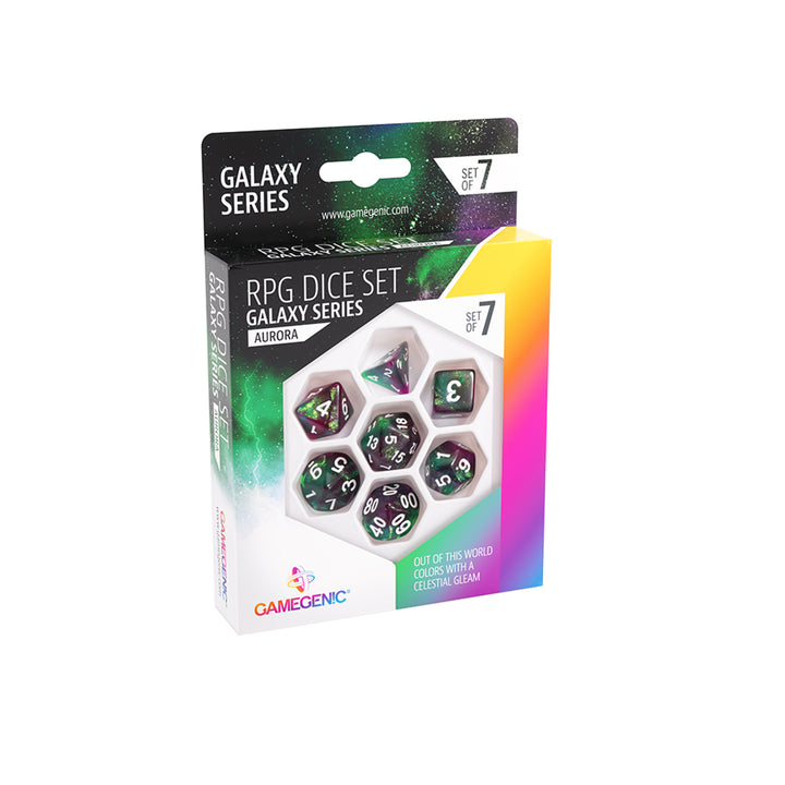 Aurora - Galaxy Series - RPG Dice Set (7ct)