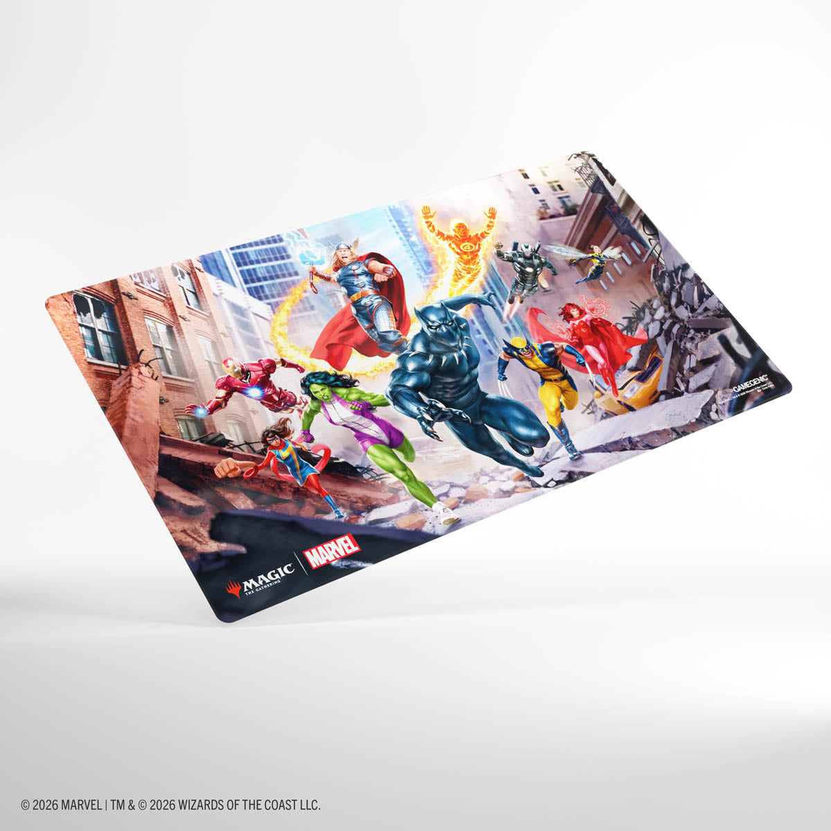 Shiny Playmat - Magic the Gathering - Marvel Super Heroes - Marvel