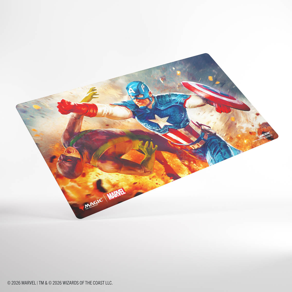 Prime Playmat - Magic the Gathering - Marvel Super Heroes - Captain America Super-Soldier