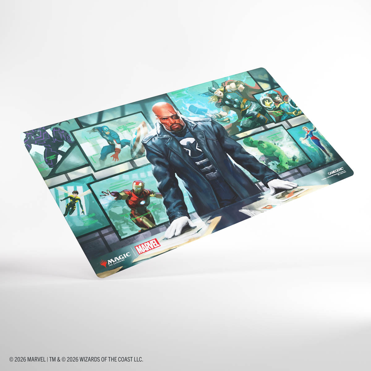 Prime Playmat - Magic the Gathering - Marvel Super Heroes - Director Nick Fury