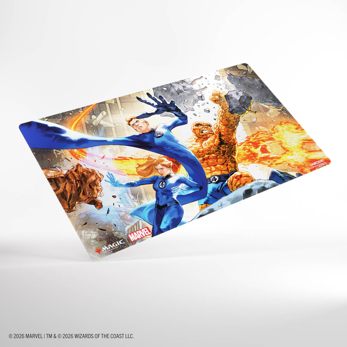 Shiny Playmat - Magic the Gathering - Marvel Super Heroes - The Fantastic Four