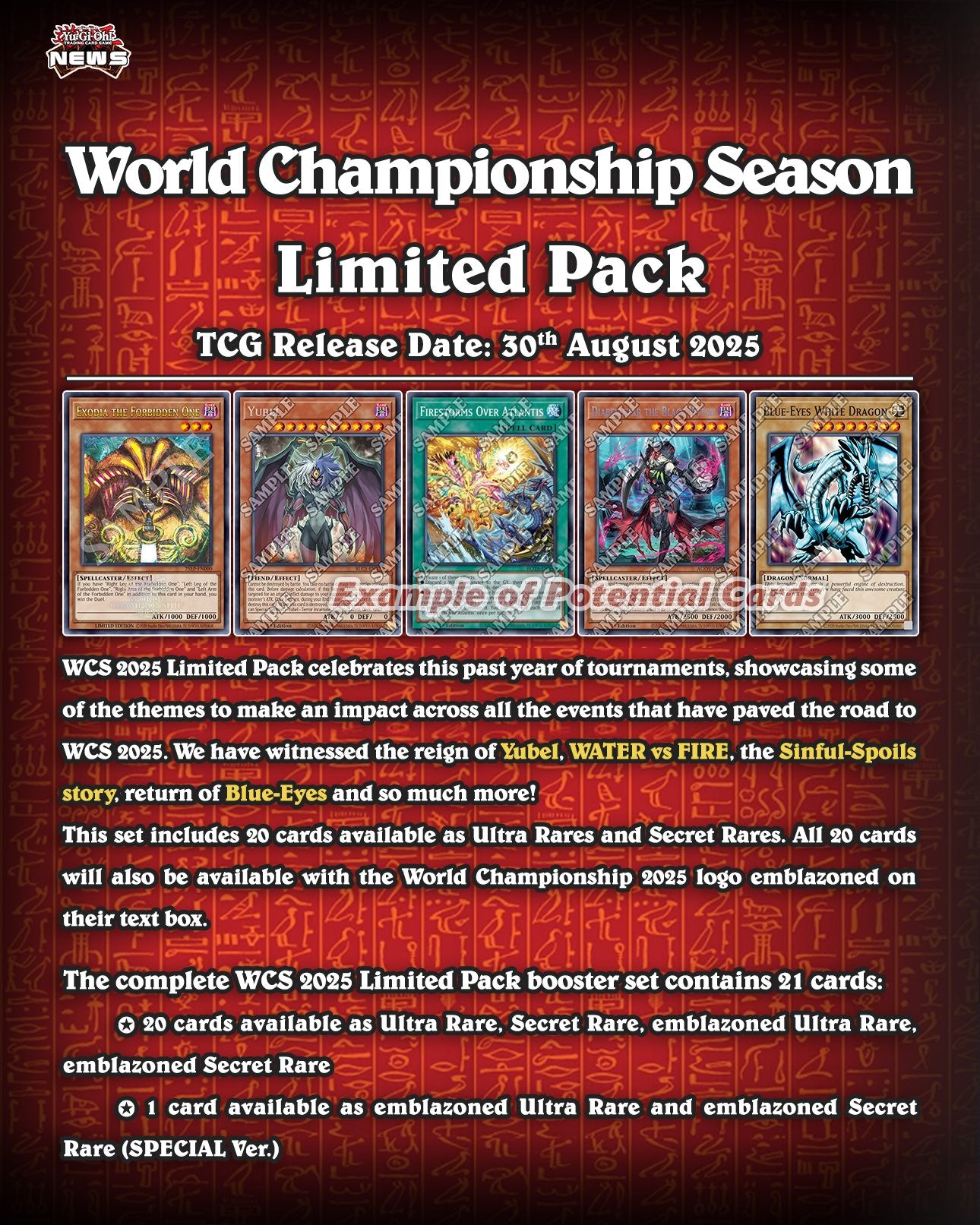 YuGiOh - 2025 World Championship Limited Pack