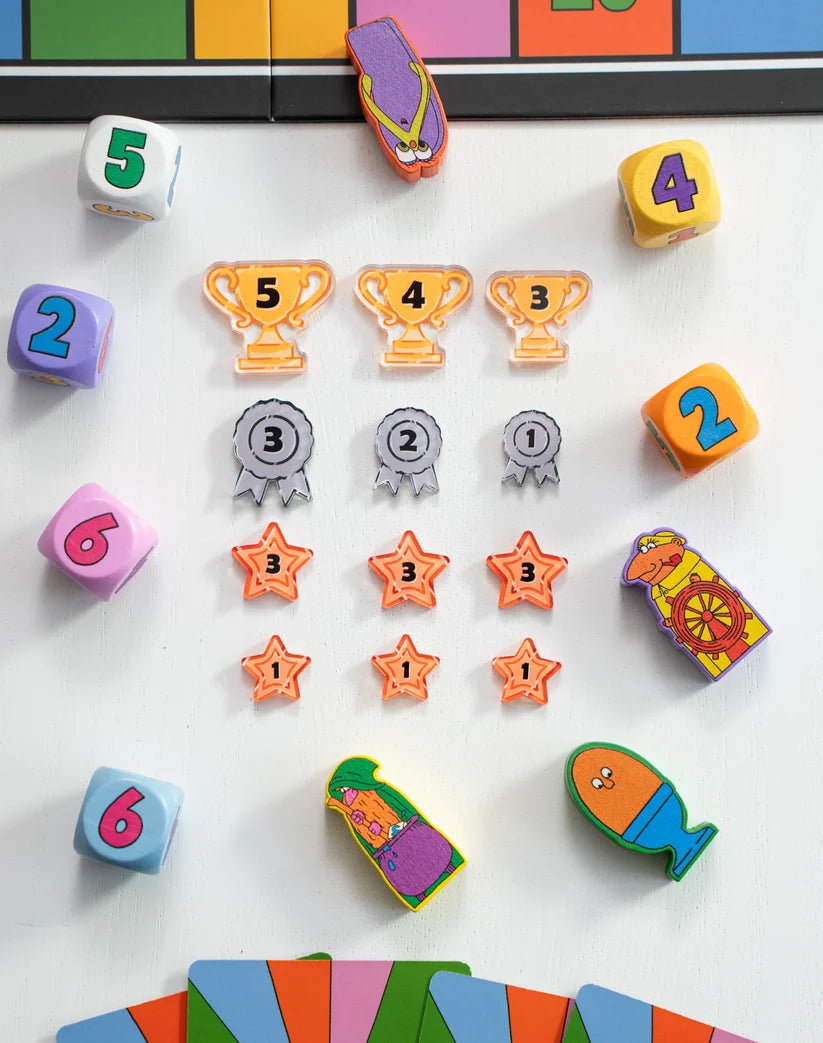 Magical Athlete Compatible Token Bundle | Acrylic Game Tokens
