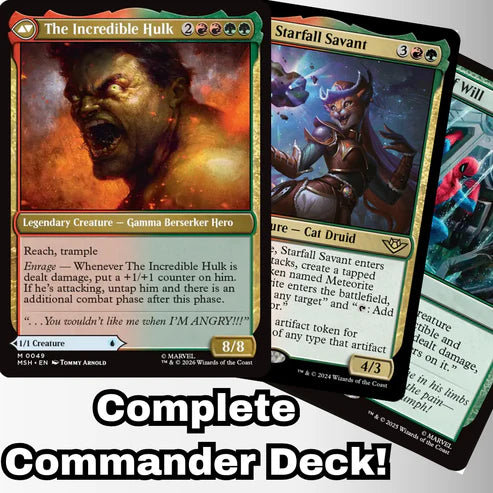 Magic the Gathering - The Incredible Hulk Bruce Banner - Custom