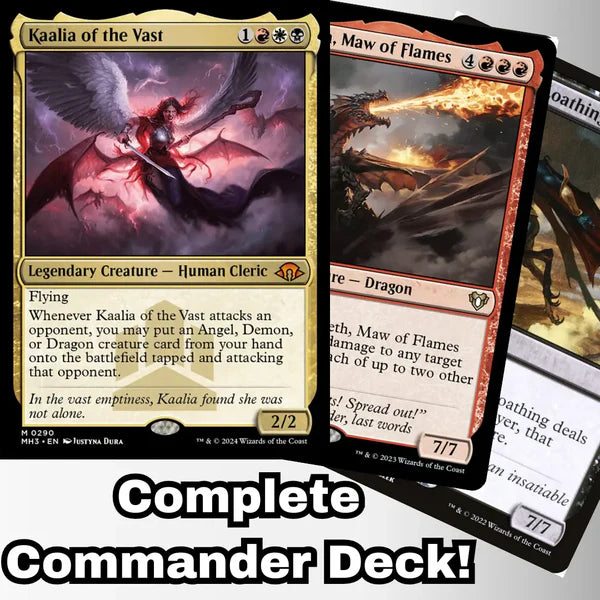 Magic the Gathering - Kaalia of the Vast - Custom Built Commander Deck