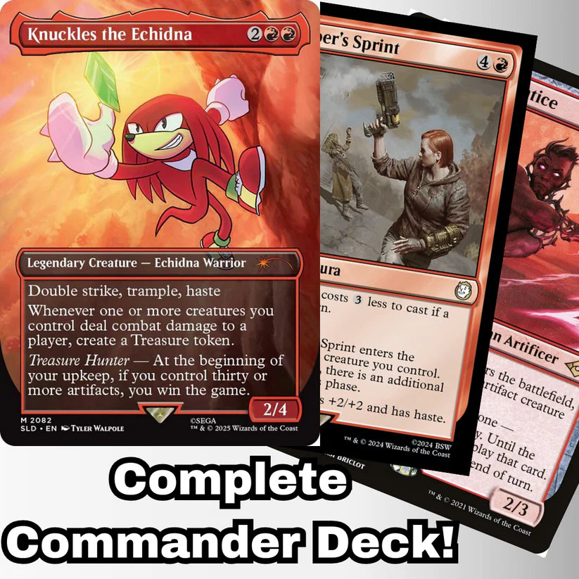 mtg knuckles commander deck Magic the Gathering - the Echidna Condition:SEALED:(1) Heroes vs Monsters Visual Ninja the sturdy design of