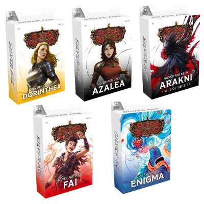 Flesh and Blood - Silver Age - Chapter 2 Decks - Set of 5