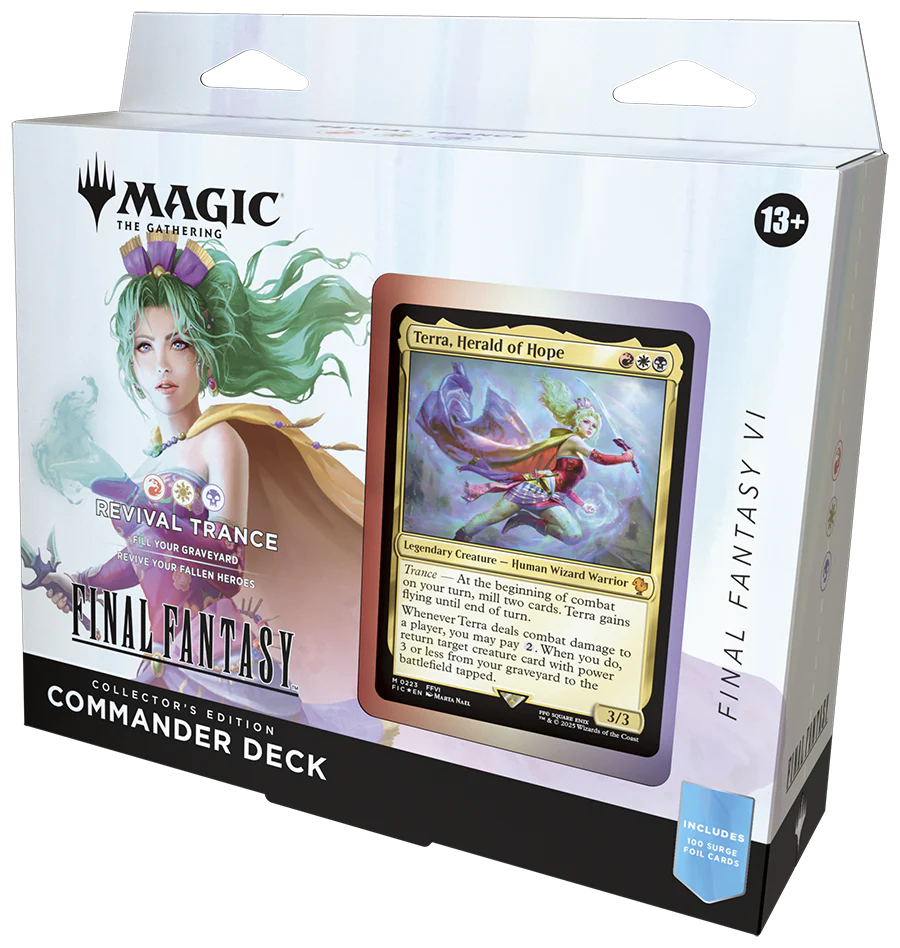 Magic the Gathering - Final Fantasy - Revival Trance Collector Commander Deck