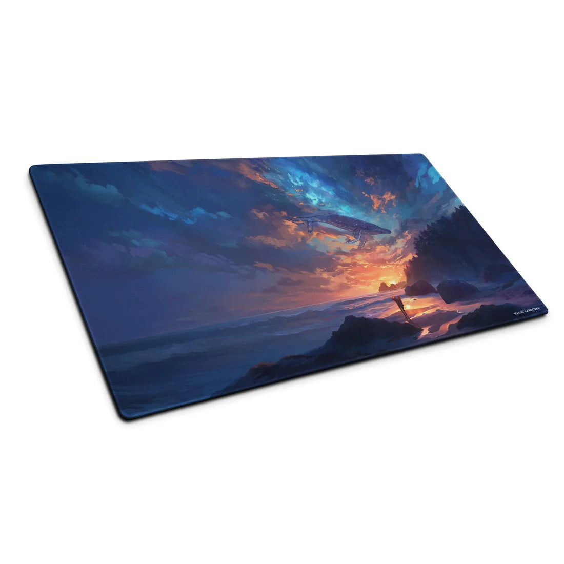 Naomi Vandoren - Moonstone Beach - Signed Playmat - Stitched Edge