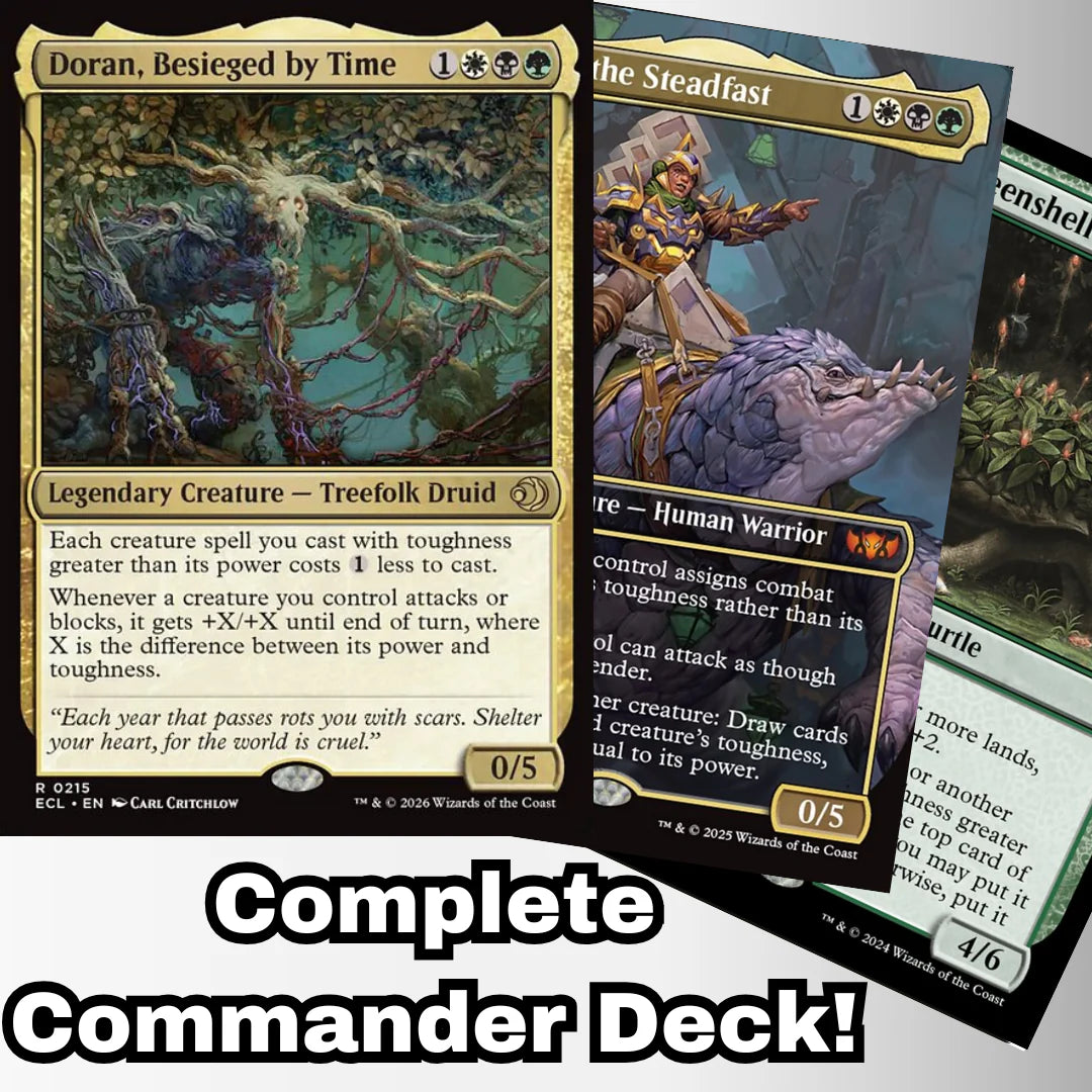 Magic the Gathering - Doran, Besieged by Time - Custom Built Commander Deck