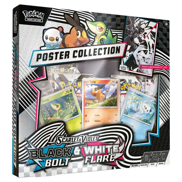 Pokemon - Scarlet and Violet - White Flare/Black Bolt - Unova Poster Collection