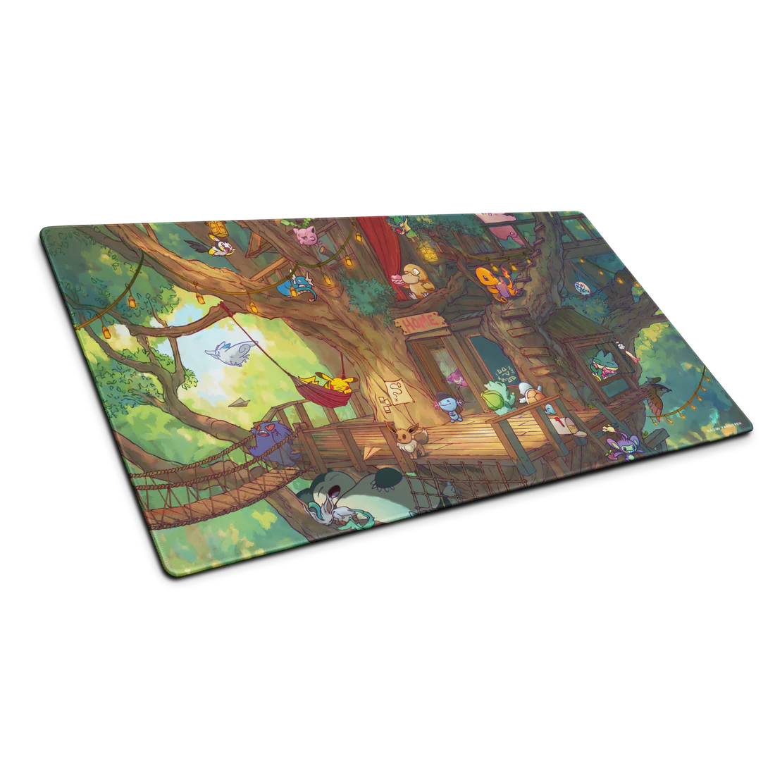 Naomi Vandoren - Creature Collecting Treehouse - Signed Playmat - Stitched Edge