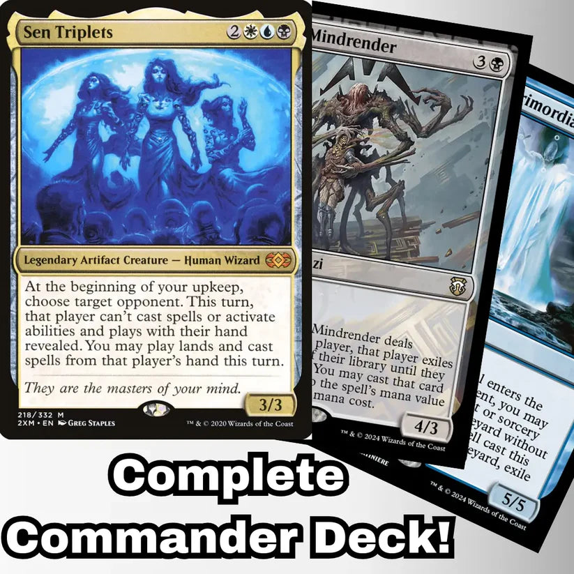 Magic the Gathering - Sen Triplets - Custom Built Commander Deck