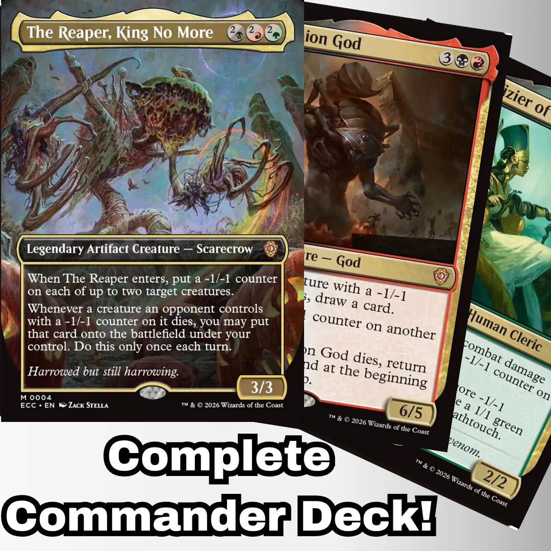 Magic the Gathering - The Reaper, King No More - Custom Built Commander Deck