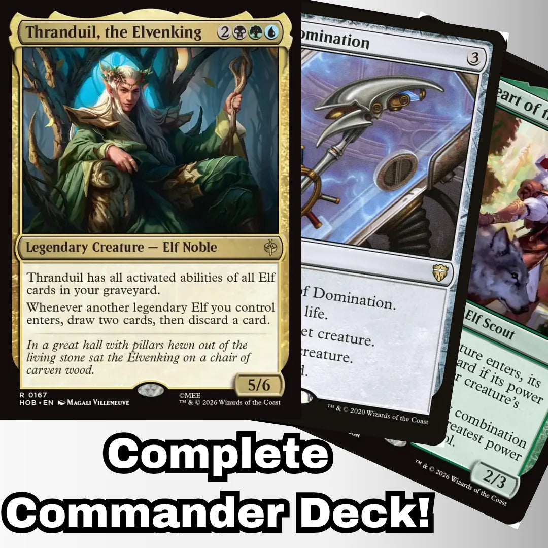 Magic the Gathering - Thranduil, the Elvenking - Custom Built Commander Deck