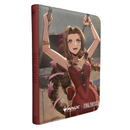 Aerith Gainsborough 9-Pocket - Premium Zippered Pro-Binder - Magic the Gathering - Final Fantasy