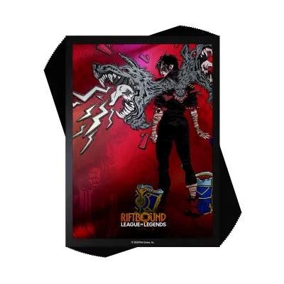 Riftbound League of Legends - Unleashed - Vi, Piltover Enforcer Art Sleeves (100ct)
