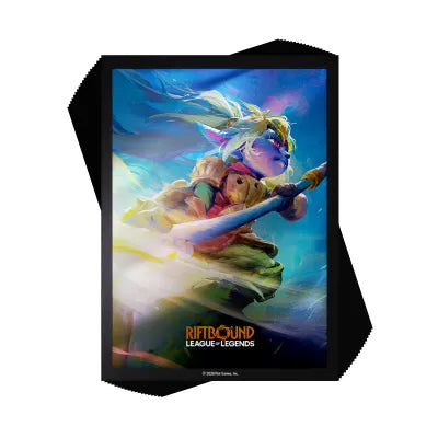 Riftbound League of Legends - Unleashed - Poppy, Keeper of the Hammer Art Sleeves (100ct)