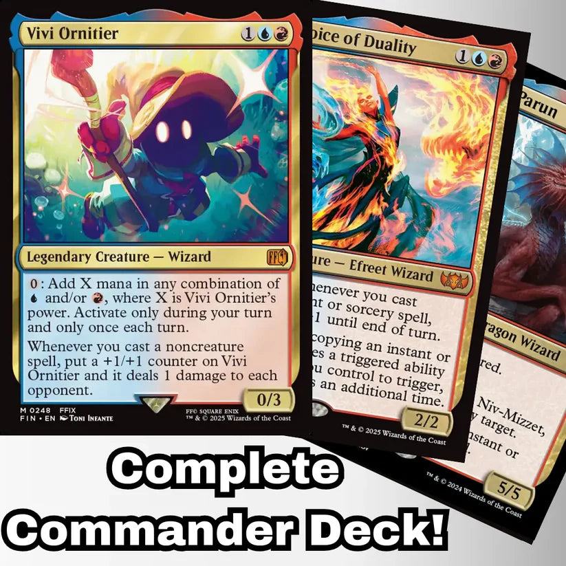 Magic the Gathering - Vivi Ornitier - Custom Built Commander Deck Many Realms Magic the Gathering - Vivi Ornitier - Custom Built Commander Deck Many Realms