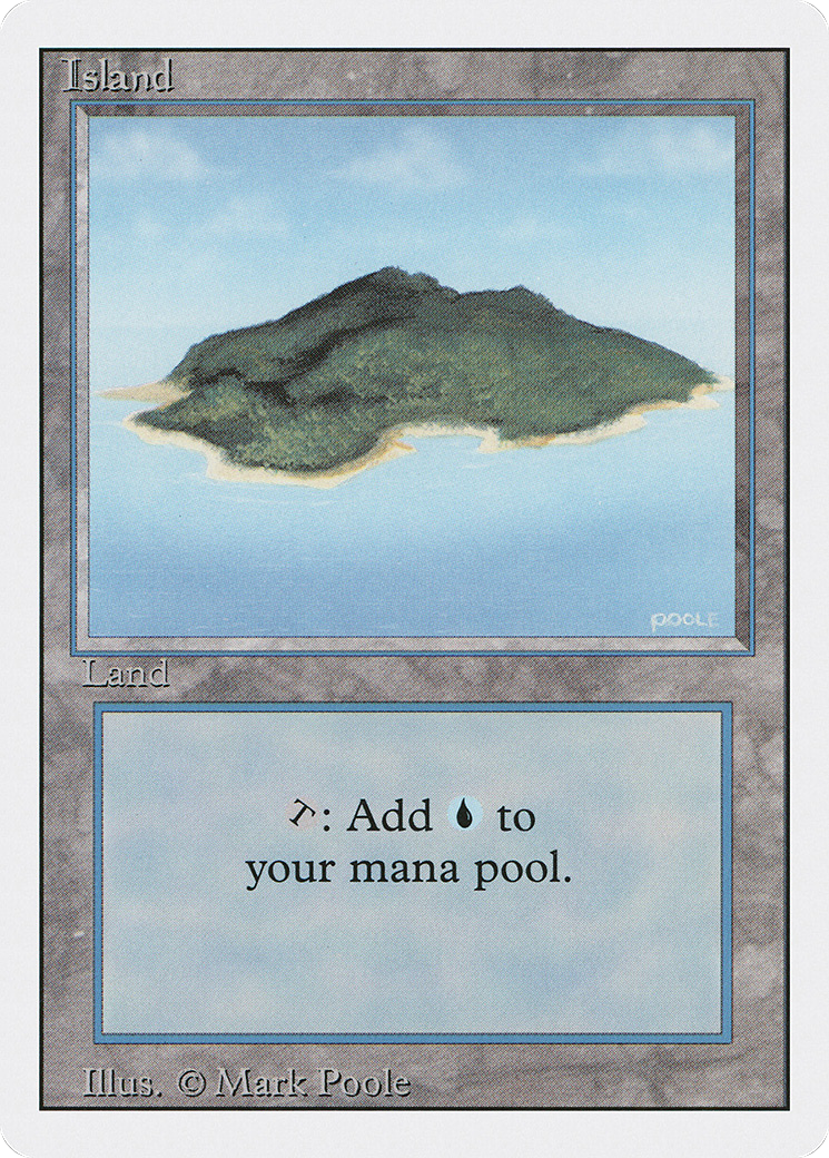 Island (B) (3ED-288) - Revised Edition