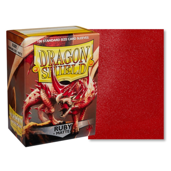 Standard - Ruby - Matte Sleeves (100ct)