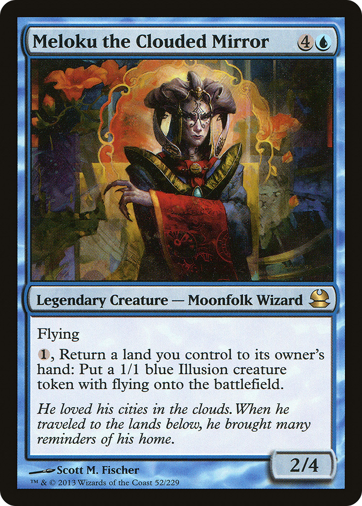 Meloku the Clouded Mirror (MMA-052) - Modern Masters Foil