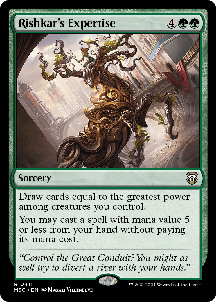 Rishkar's Expertise (M3C-411) - Modern Horizons 3 Commander Foil