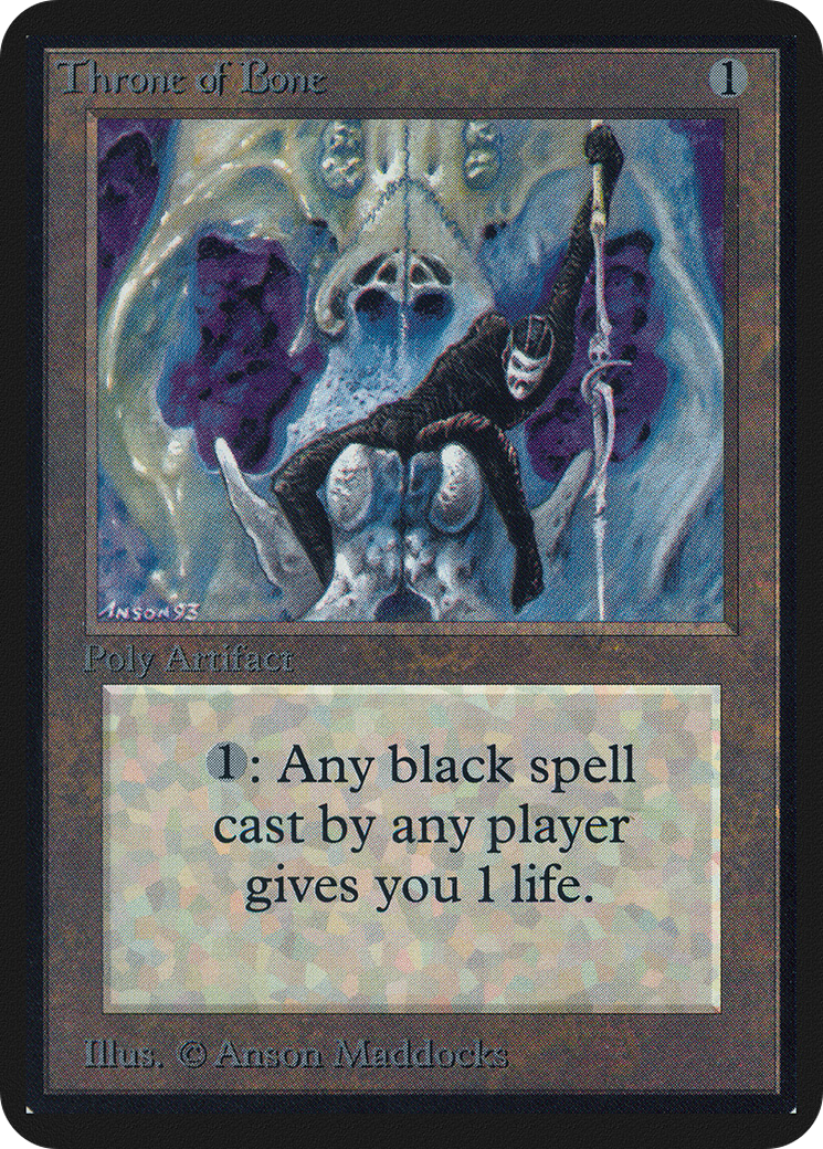 Throne of Bone (LEA-273) - Limited Edition Alpha